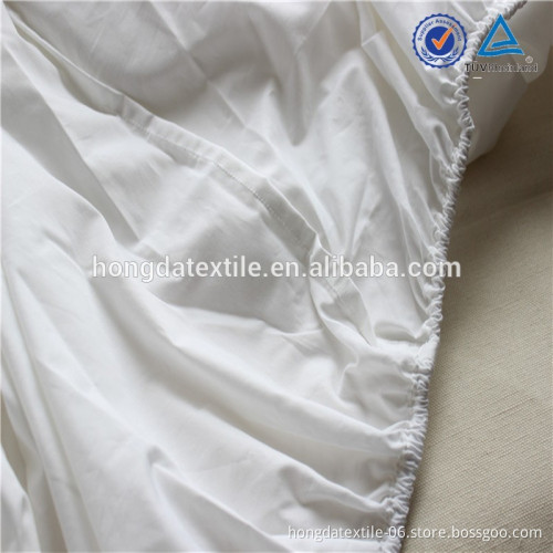 100% Egyptian Cotton pure white bed sheet cover